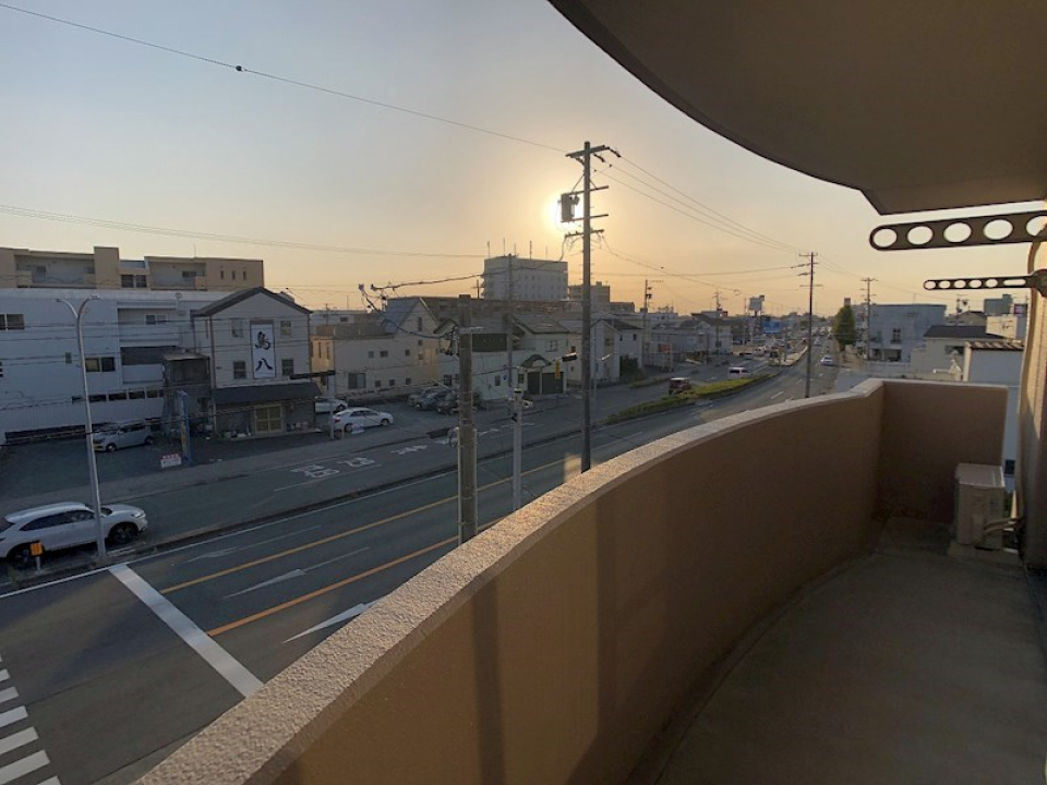 夕日が綺麗です！