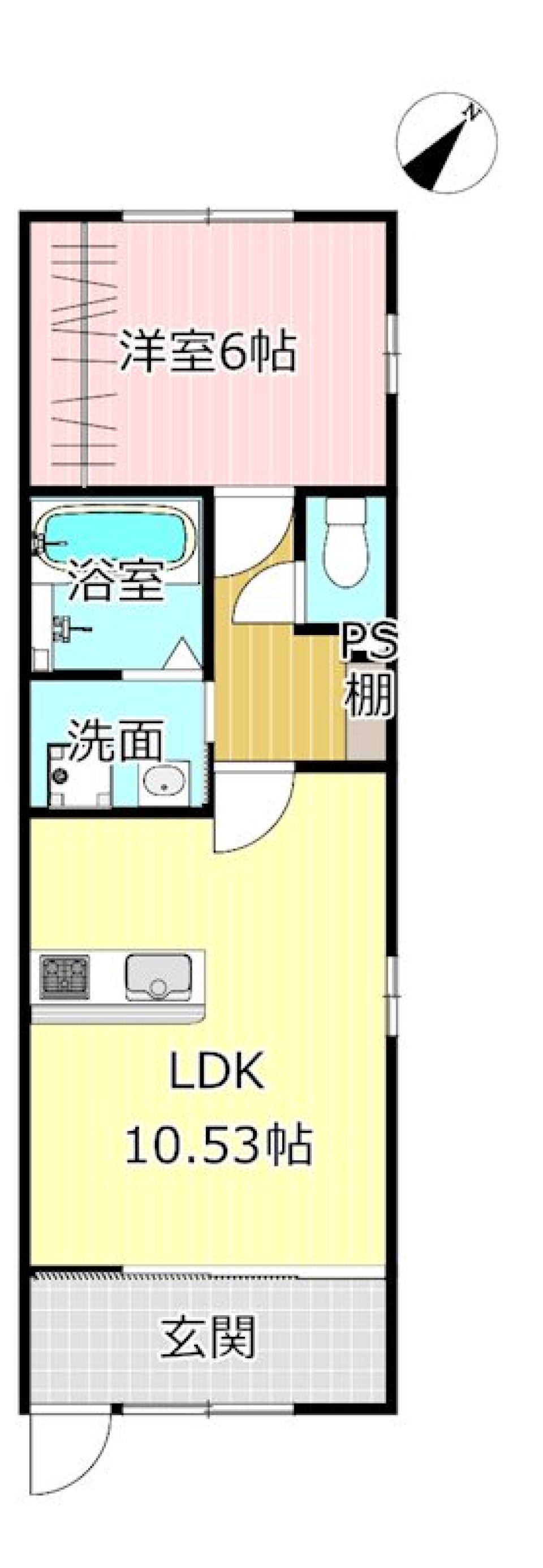 車が小さい＝QOLが上がる？！［新築］の間取り図