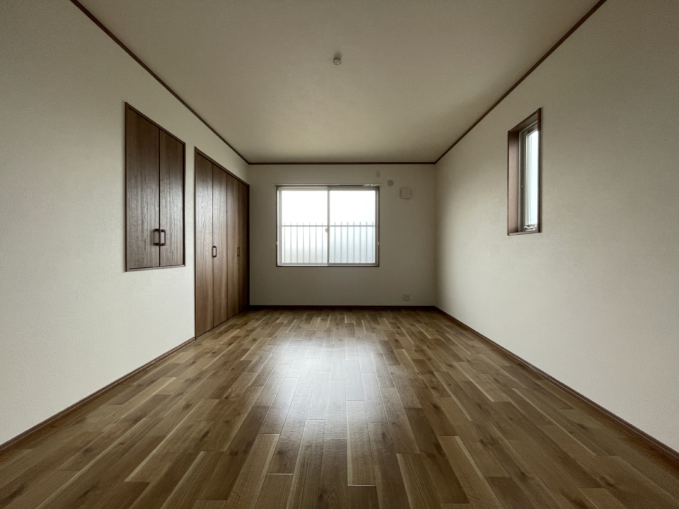 2階は大きな9.5帖のお部屋。