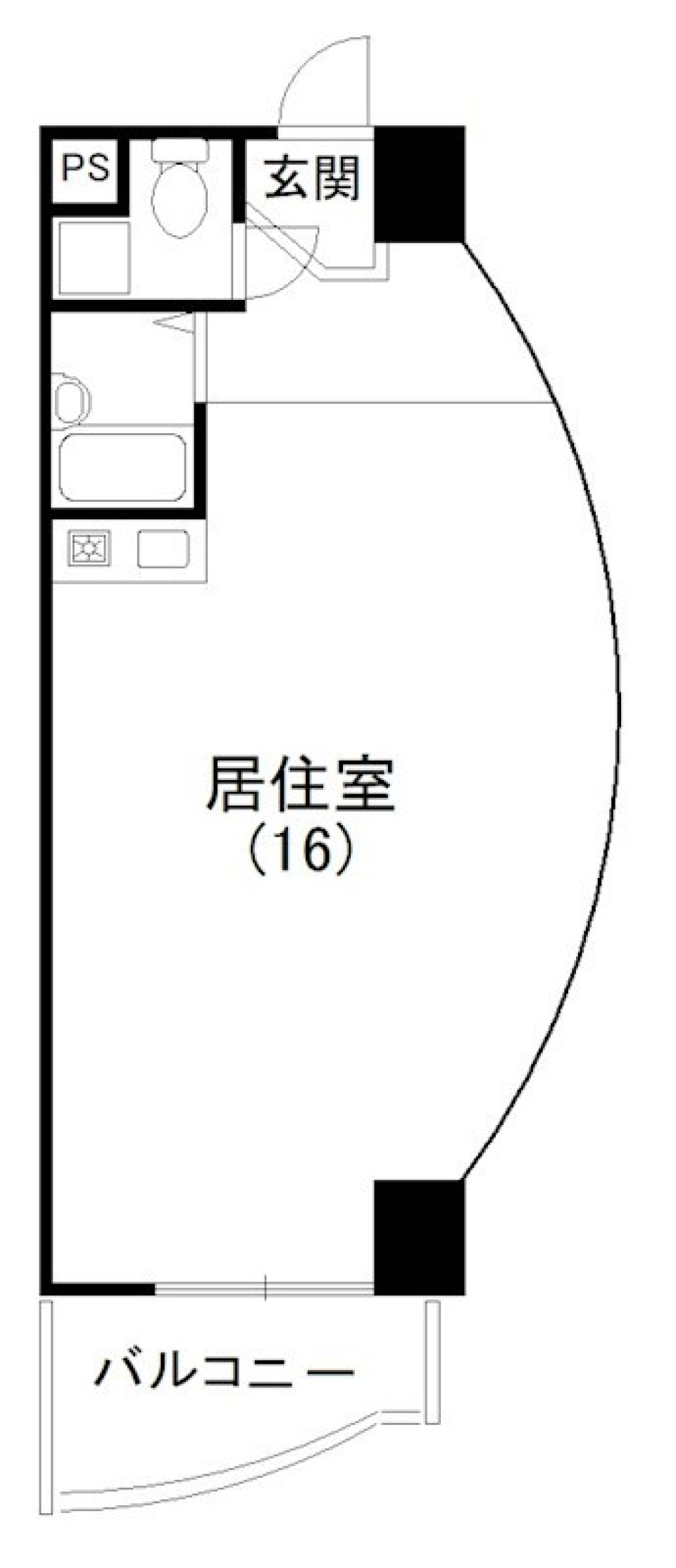 三ケ月を手に入れたっの間取り図