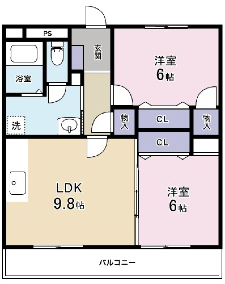 恋する正方形。の間取り図