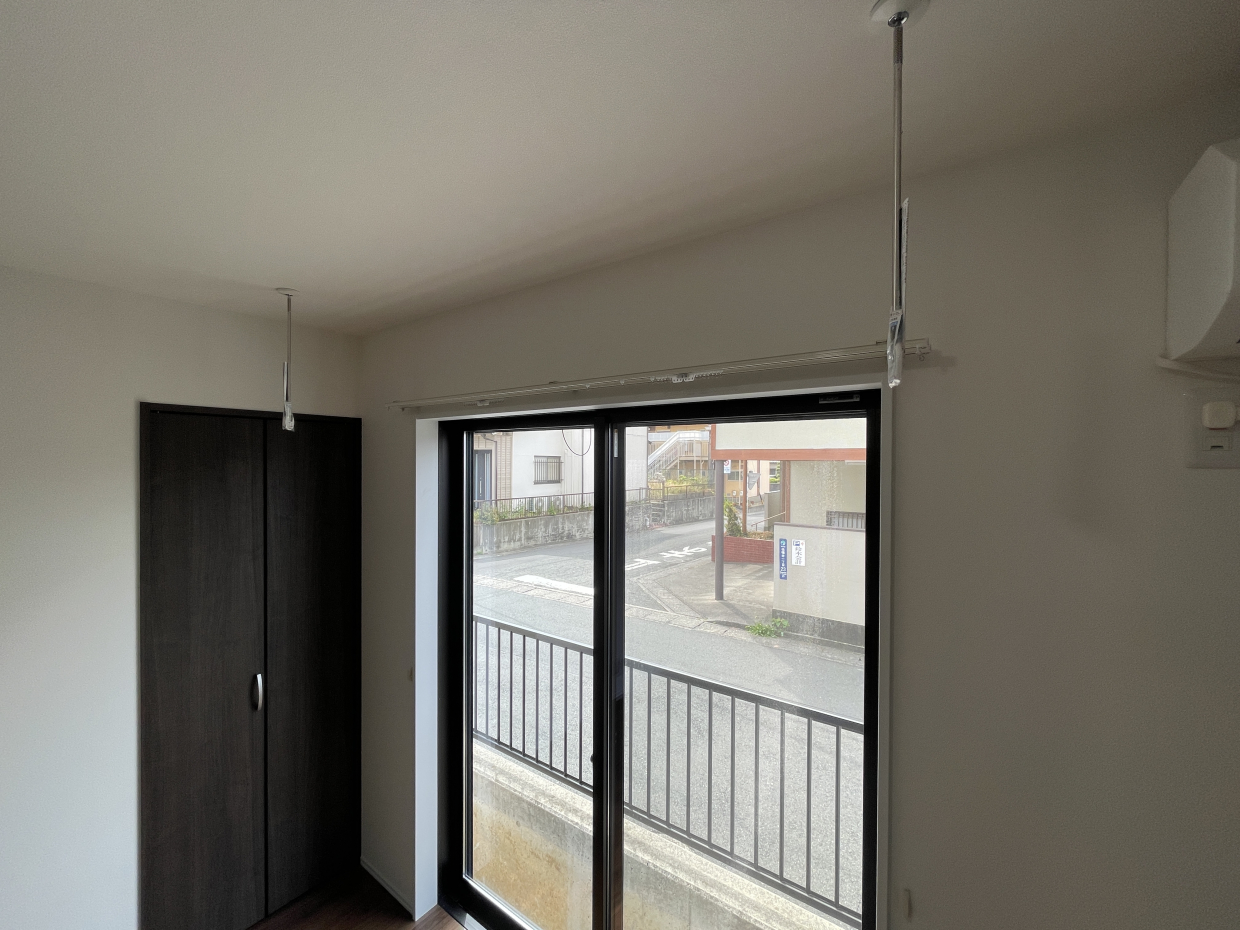 室内物干し付きなのも嬉しい