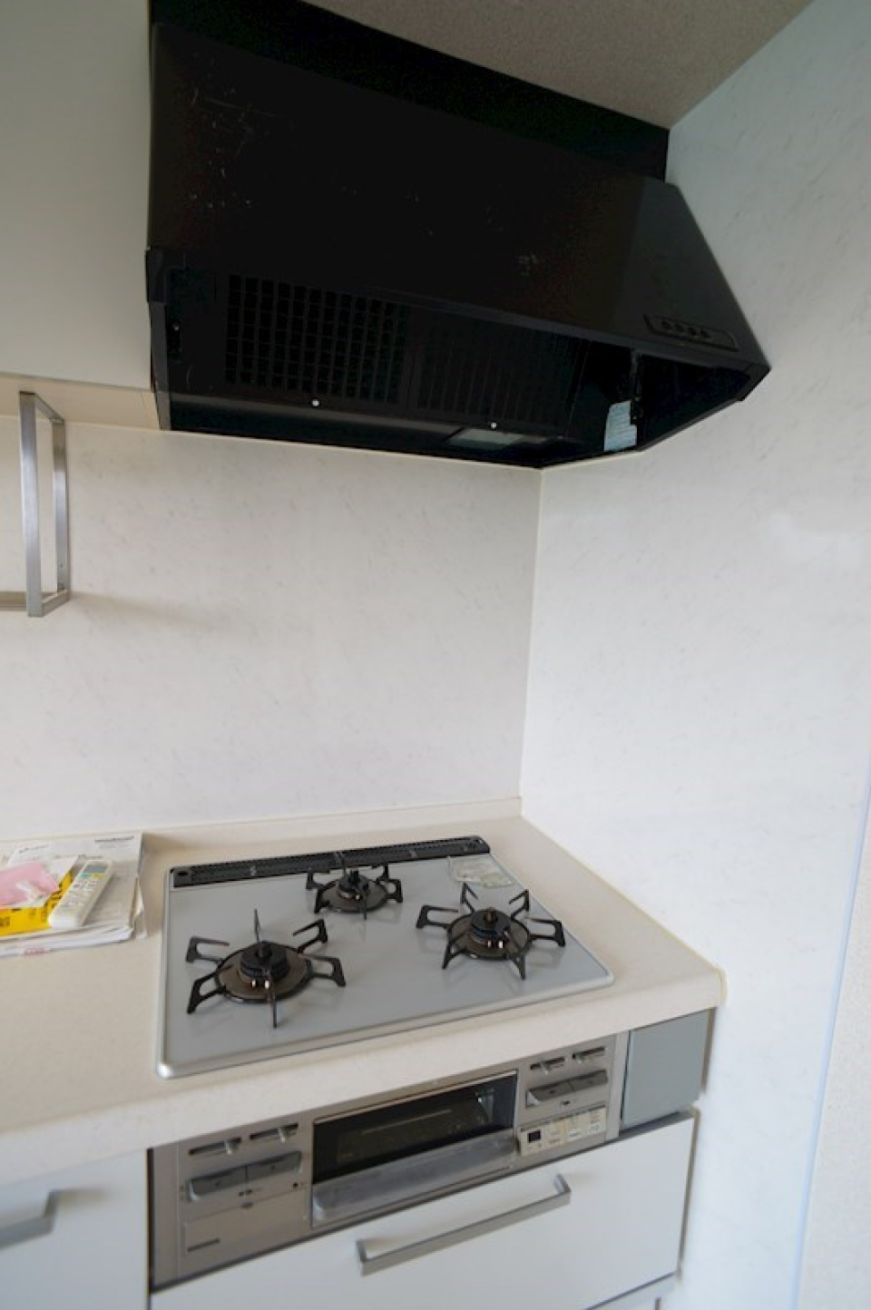 3口コンロで料理が捗ります