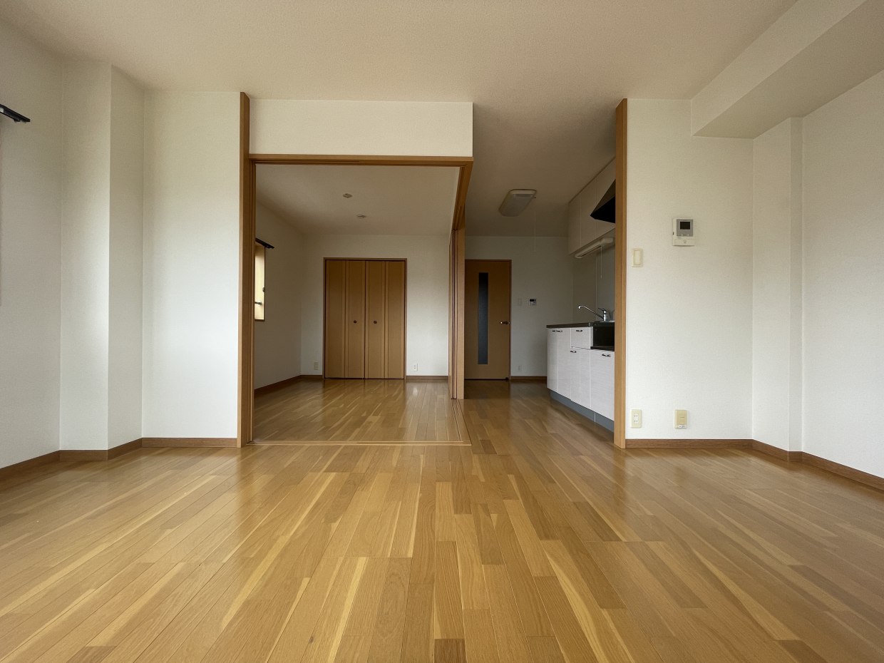 12.4帖のゆとりあるLDK！