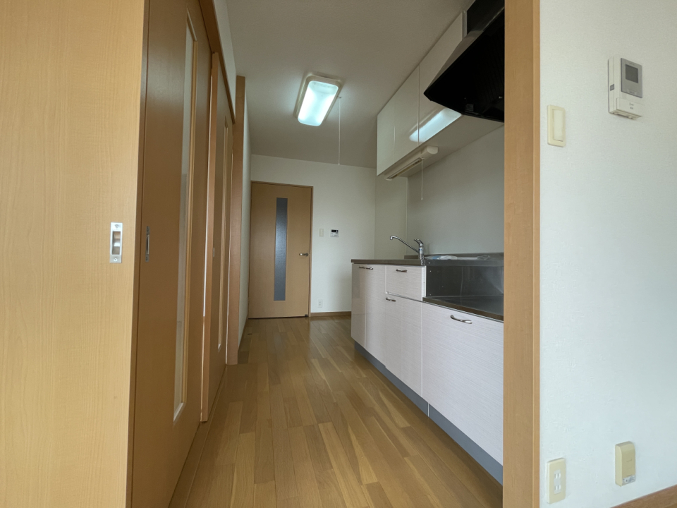 キッチンはここにあります！