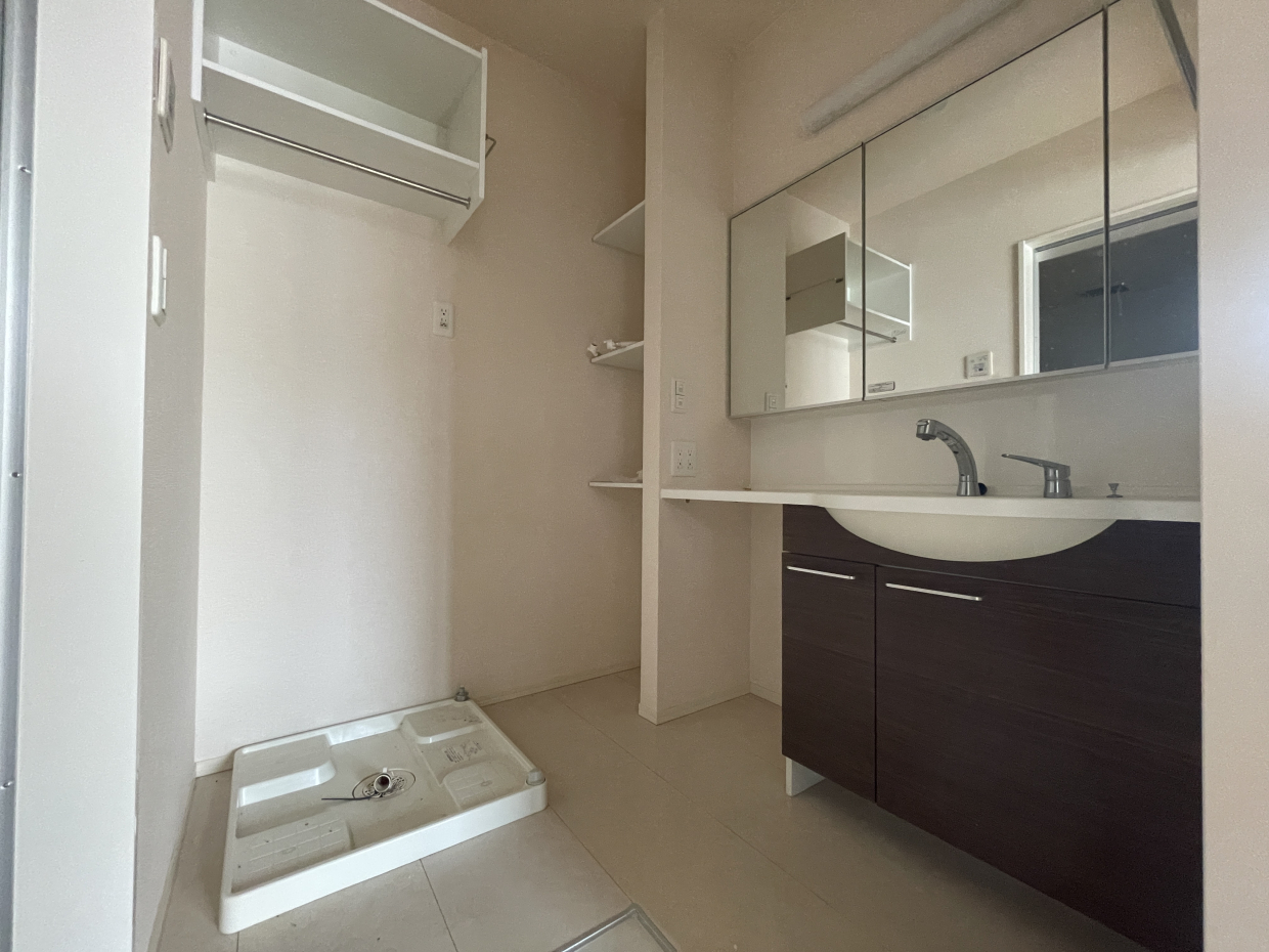 室内洗濯機置き場