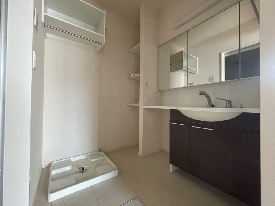 室内洗濯機置き場