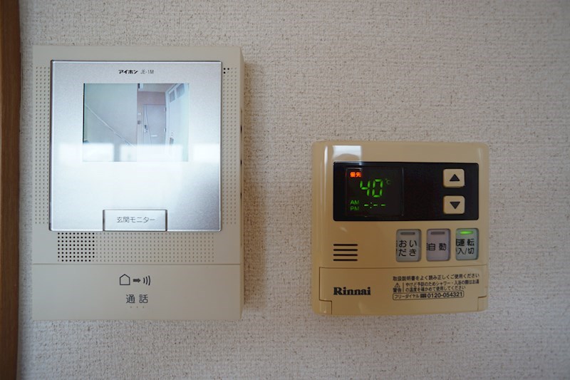 テレビ付きインターホンで安心◎