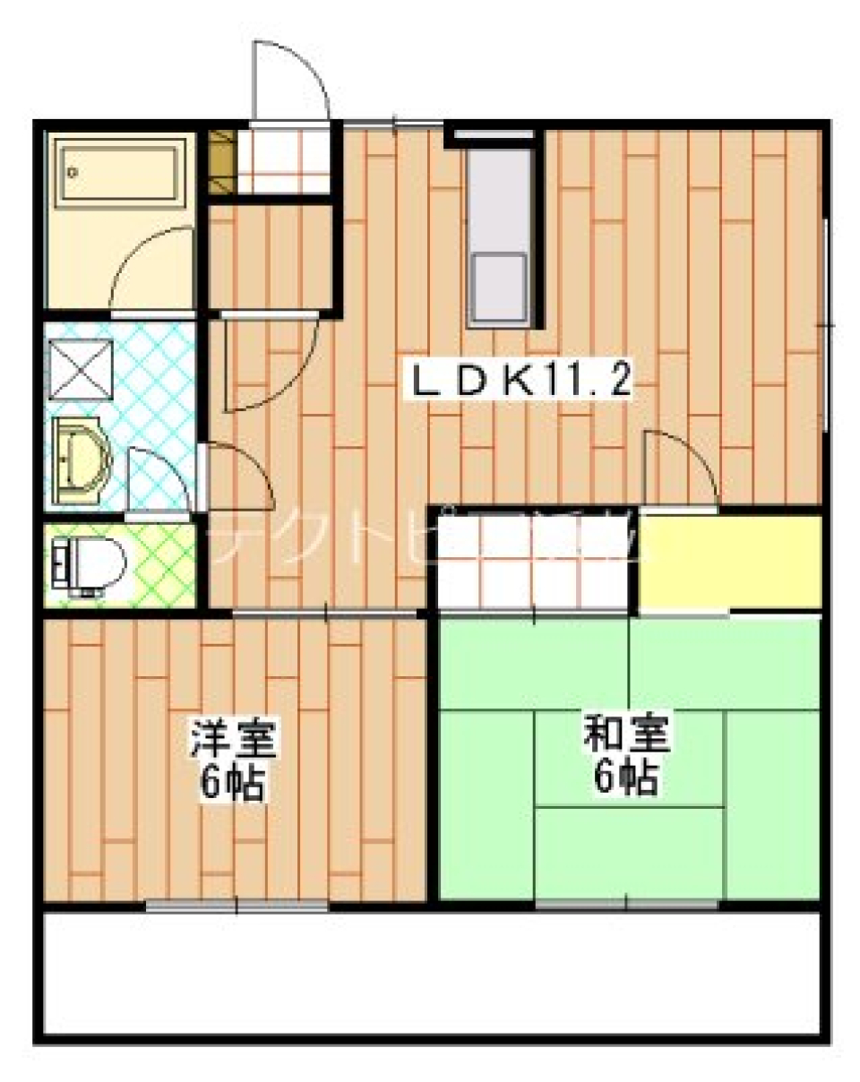 馬込川をお散歩。の間取り図