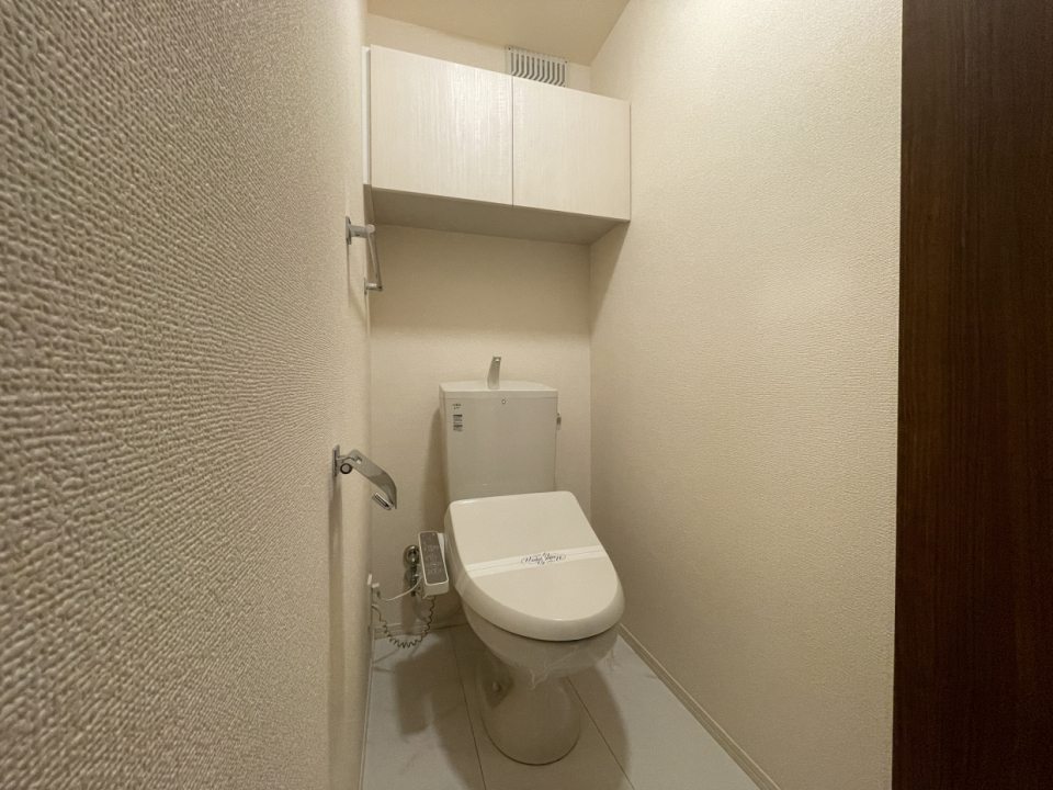 トイレも清潔感たっぷり