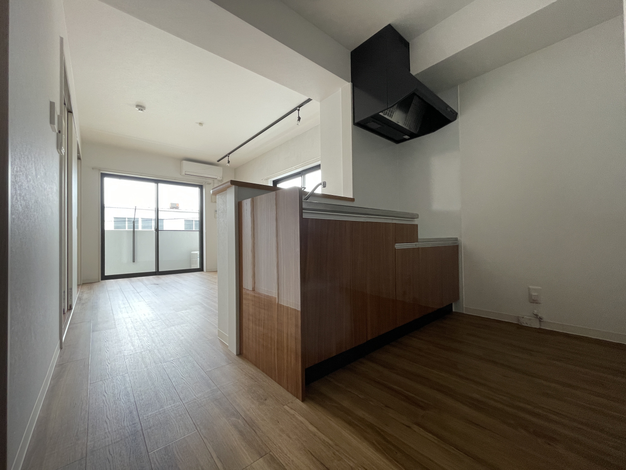 家族の様子を見ながらお料理！