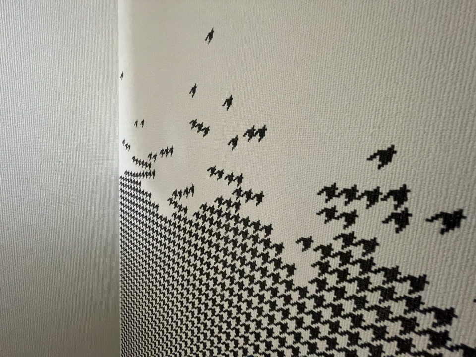 千鳥柄でした！