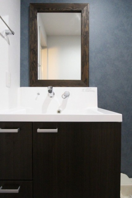 高級感あるシャンプードレッサーが付いていた。