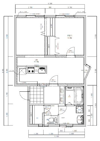 ペットと暮らせるお部屋です。