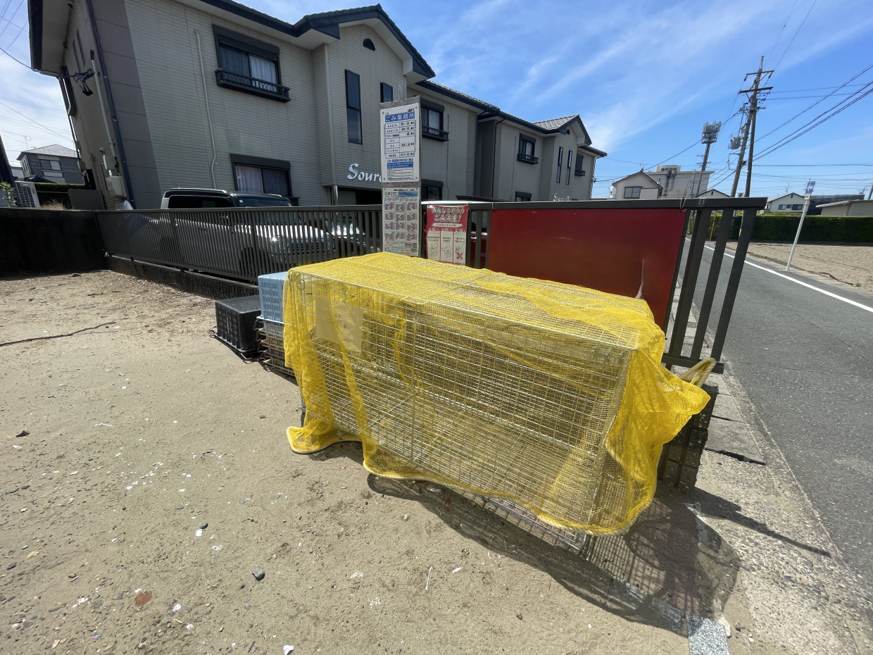 ゴミも敷地内でラクラク。