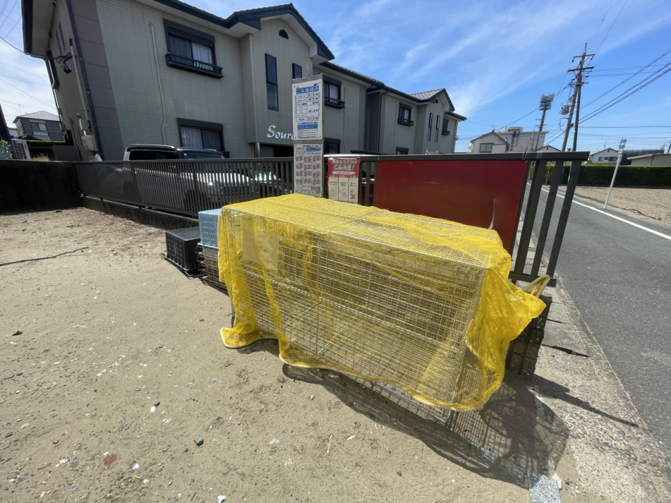 ゴミも敷地内でラクラク。