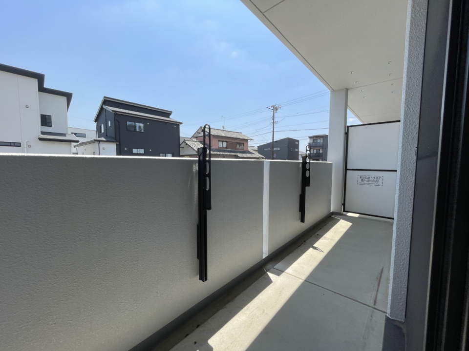 南面バルコニーはきもちがいいね