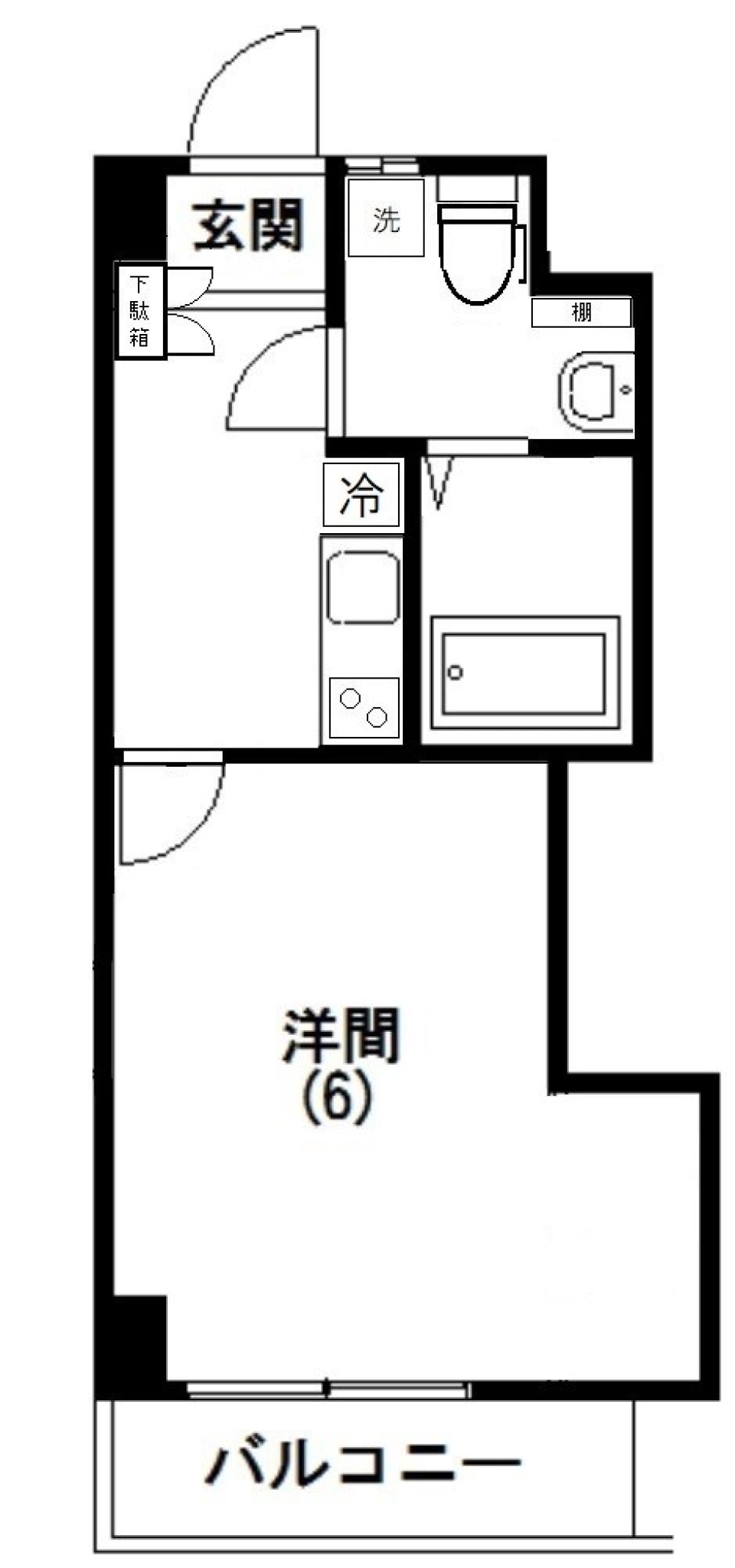 ななめ日和。の間取り図