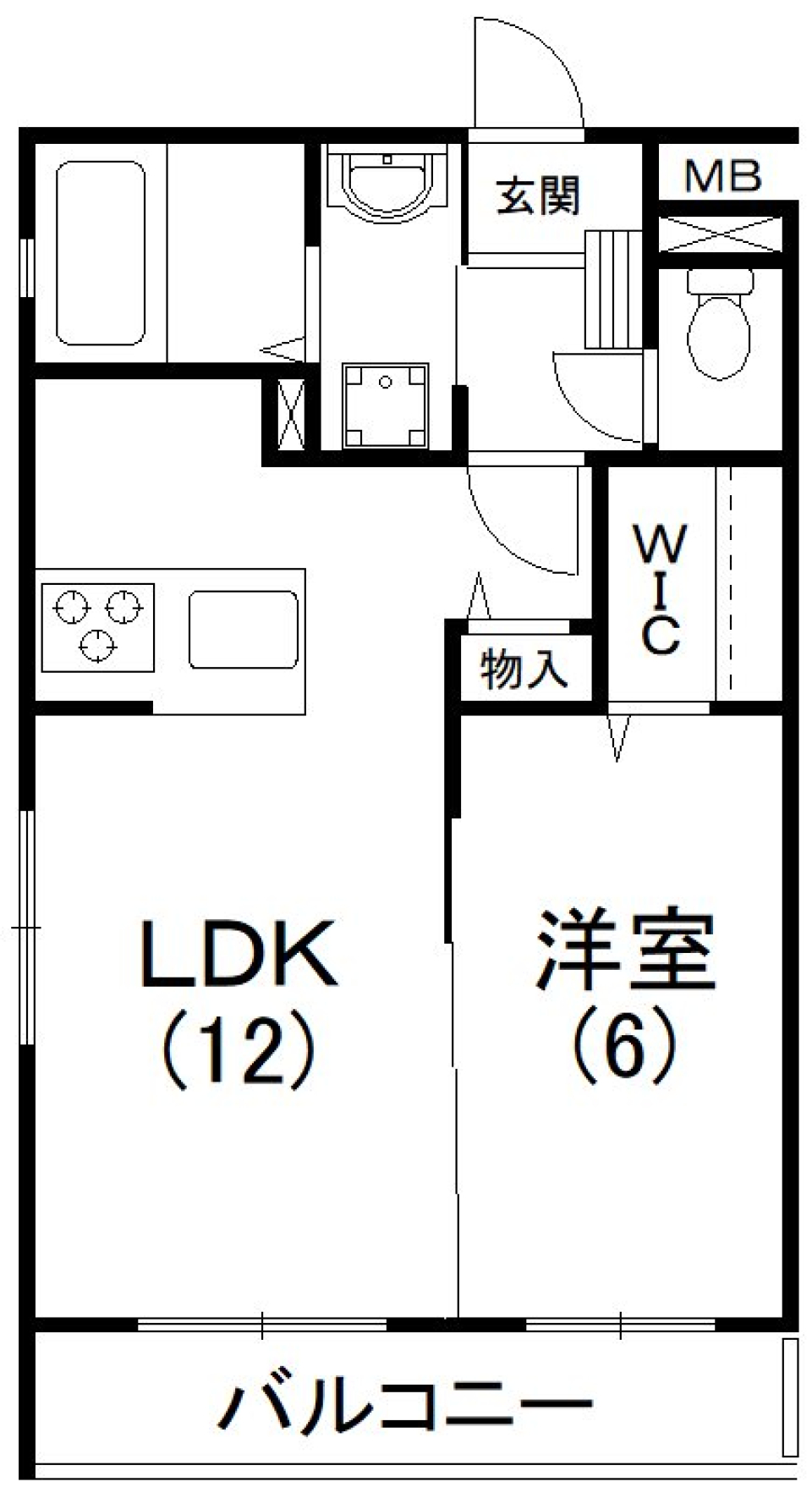 趣味は「自炊」です。の間取り図