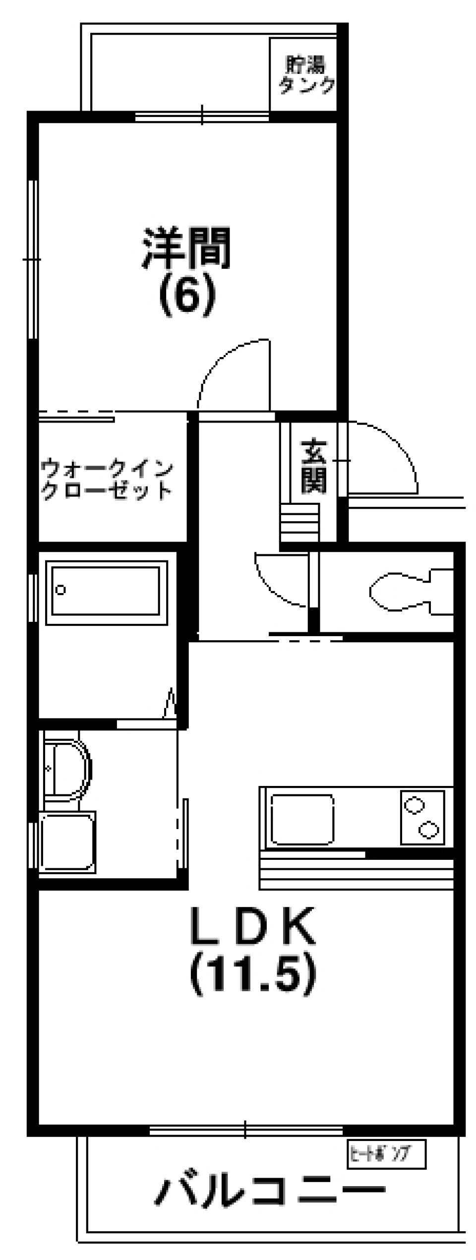 その名の通り。の間取り図