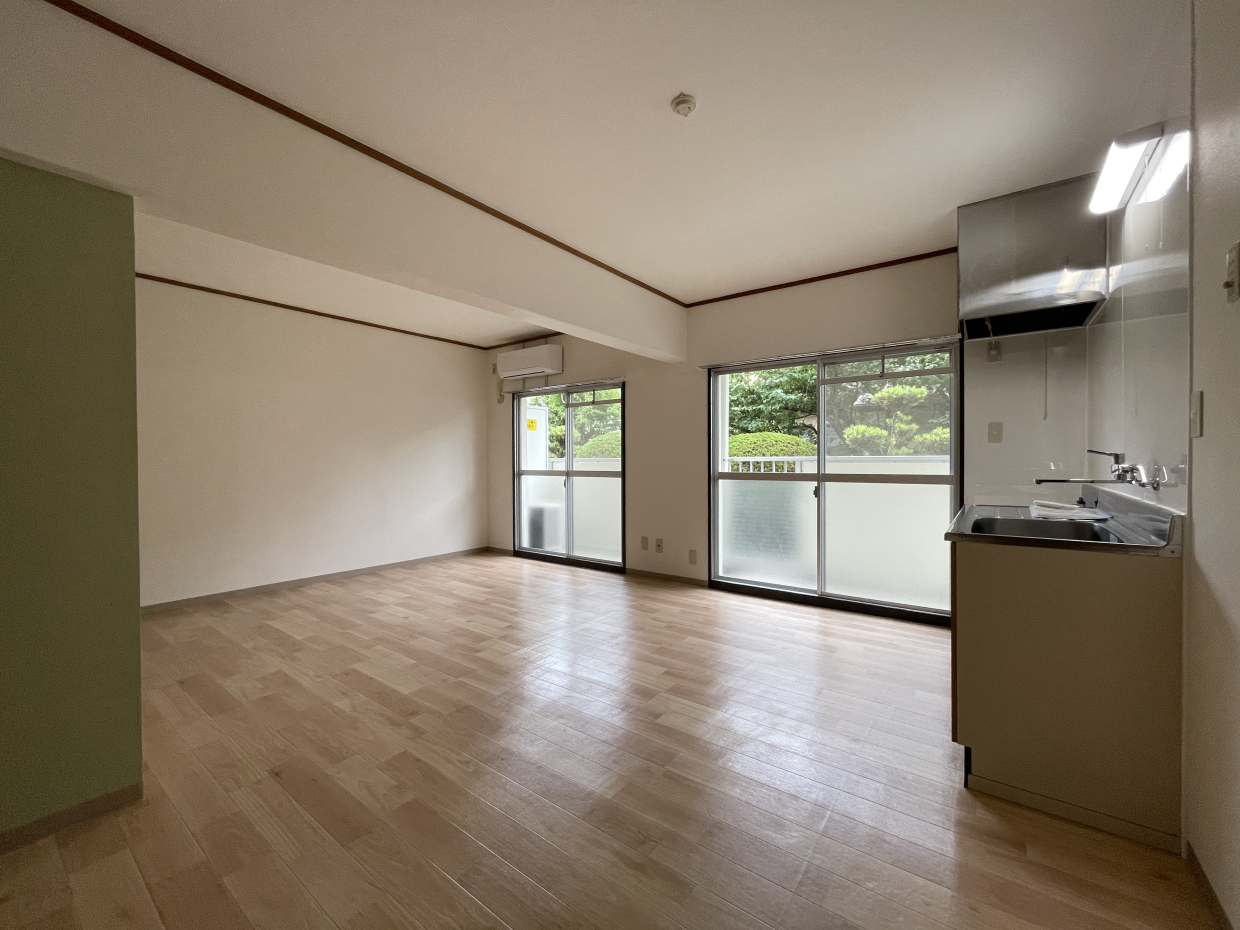 間取り以上の広さを感じます