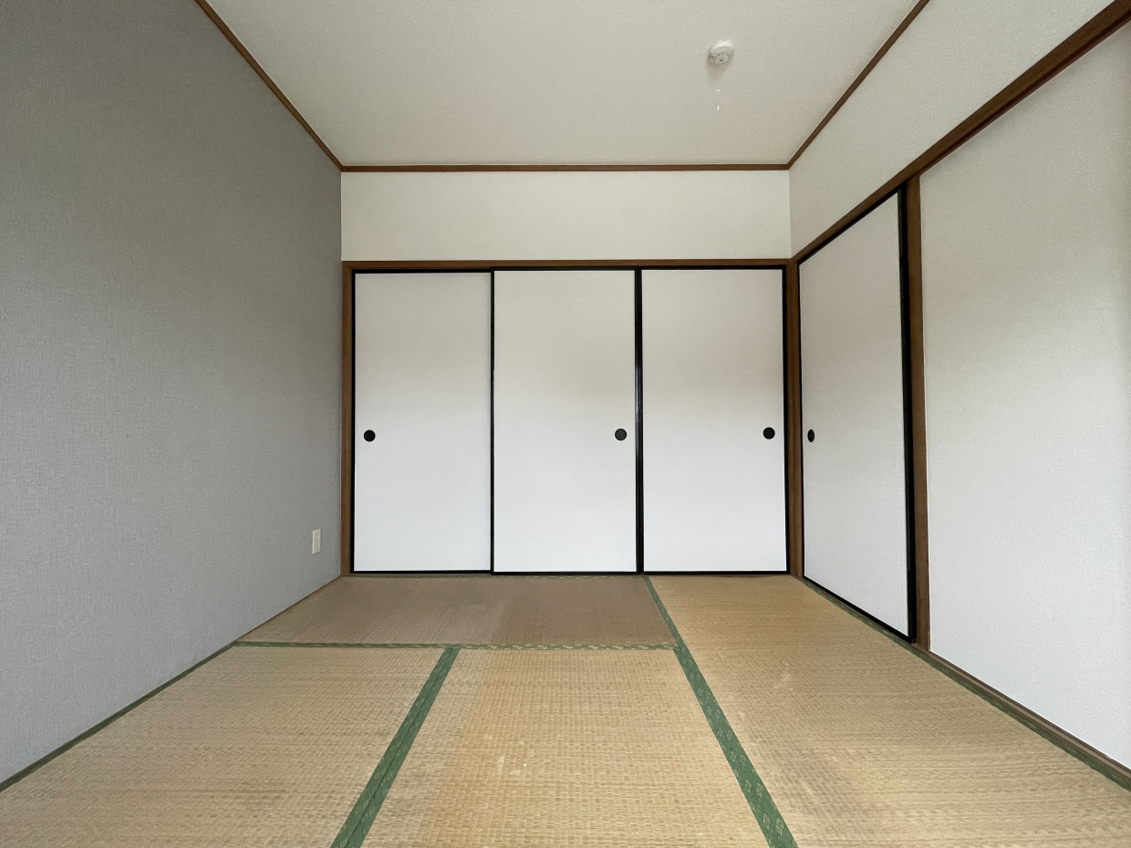 ちょっと畳は年季入ってる&hellip;？