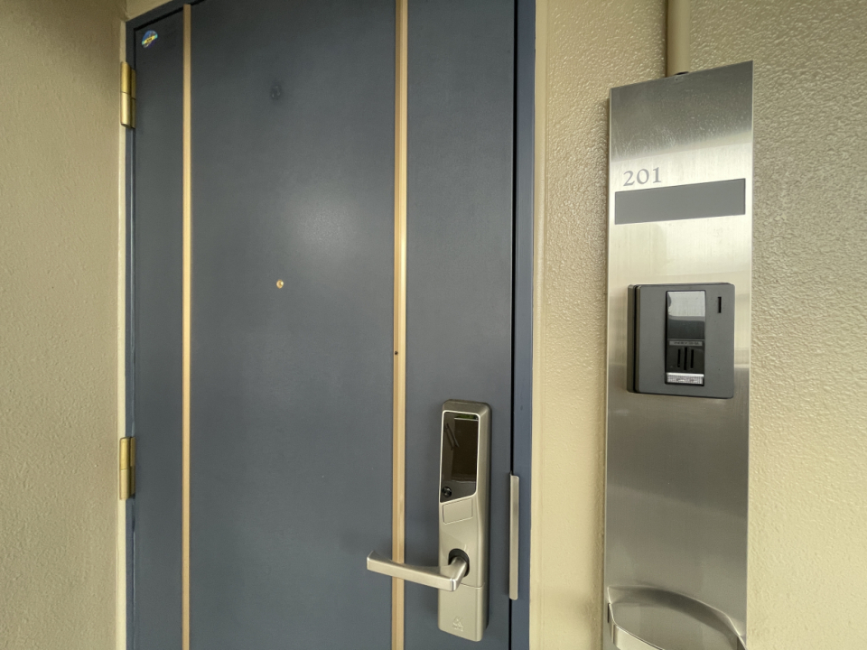 電子ロック式で鍵を持ち運ぶ必要がない！