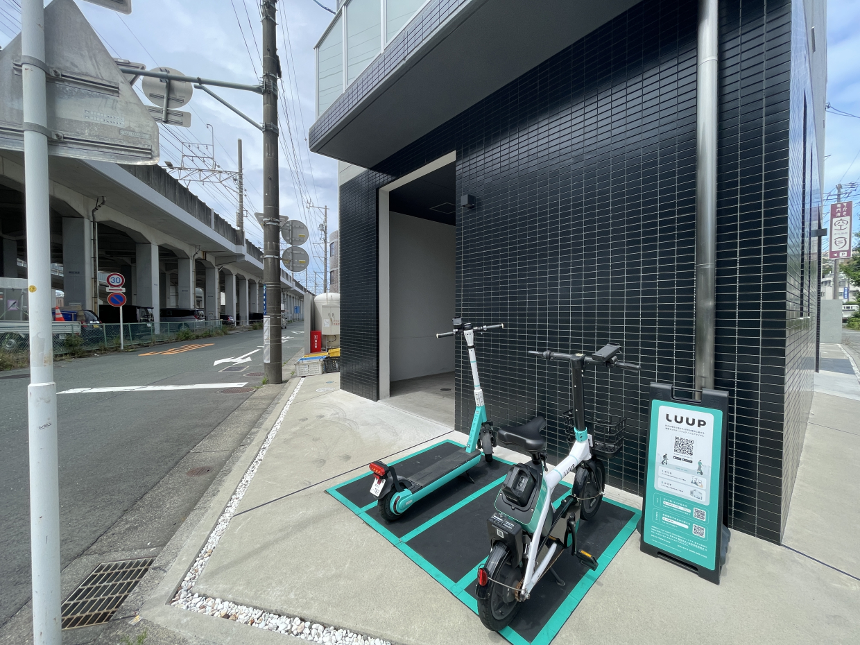 loopの駐車場もありました！