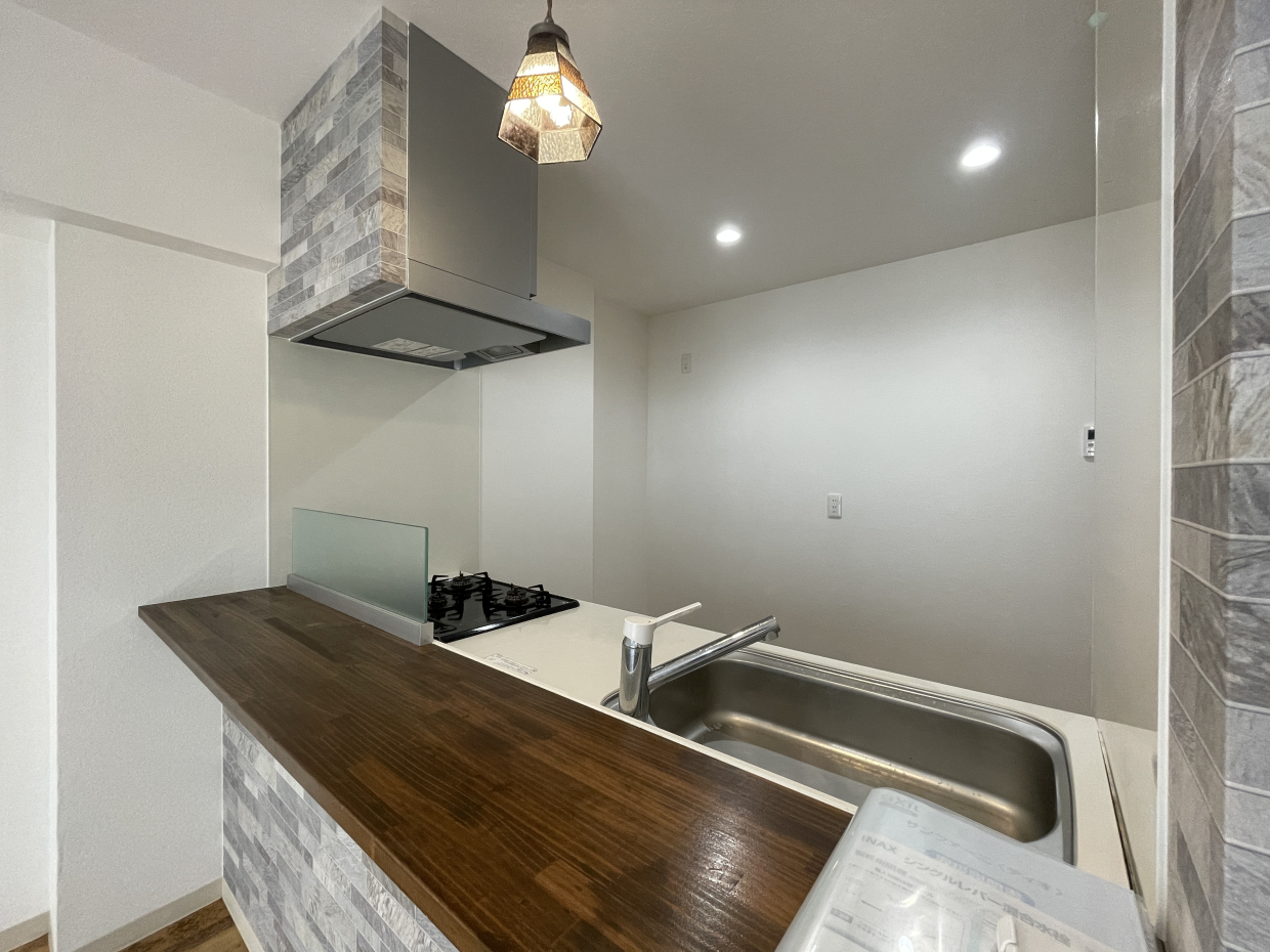毎日のごはんタイムが特別になる、ビストロ風のキッチンカウンター