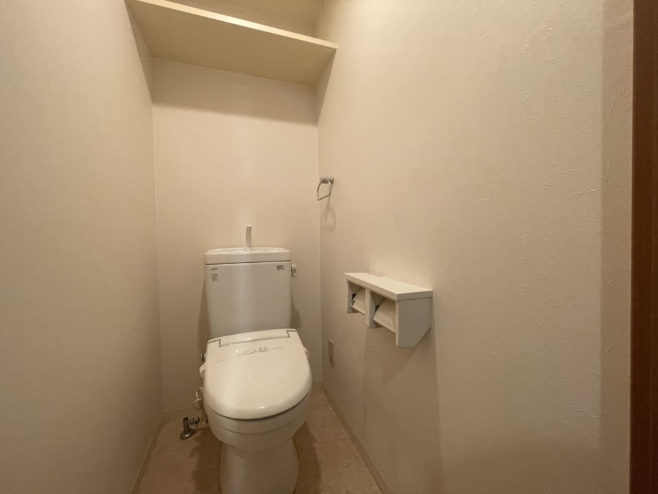 トイレットペーパーは2個いけちゃいますね