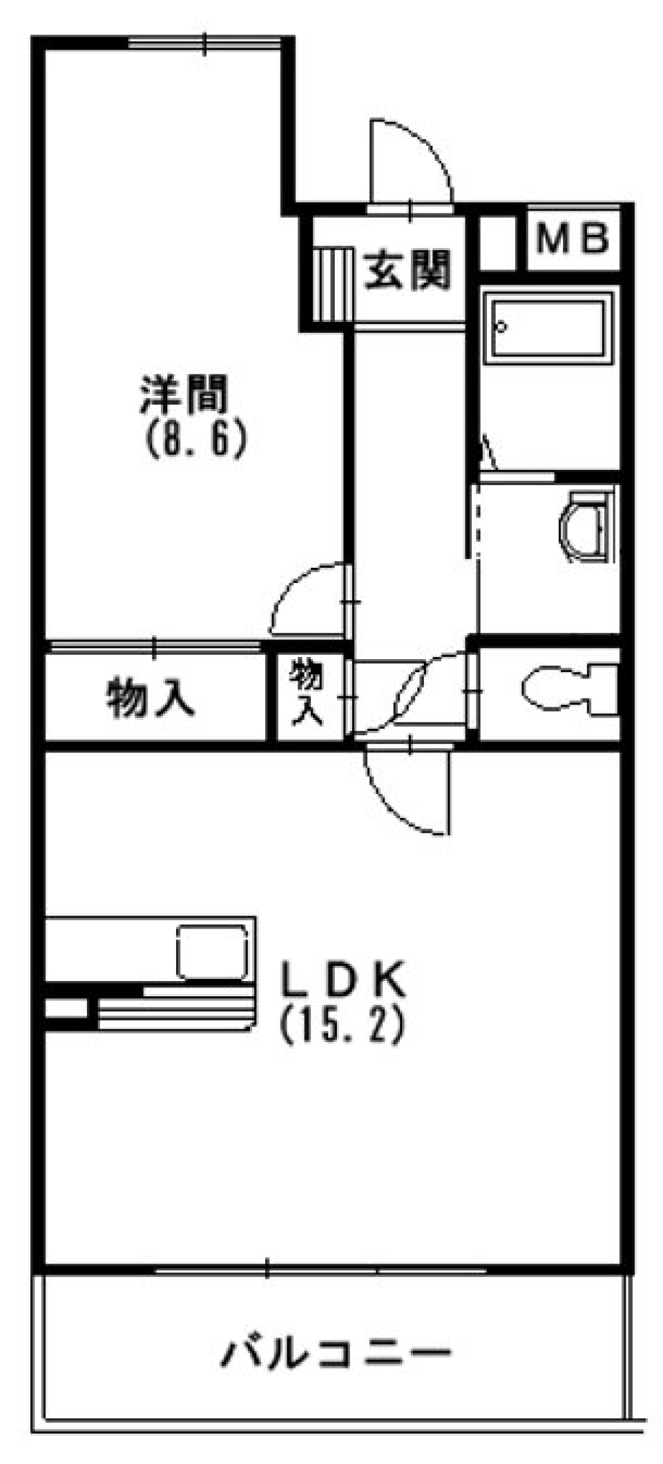 風薫る高台の住まいの間取り図