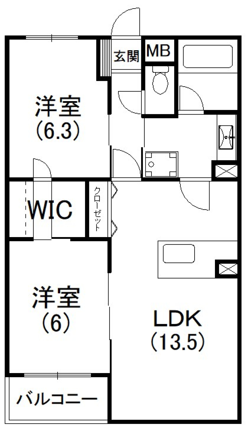 アクトまでぷらっとの間取り図