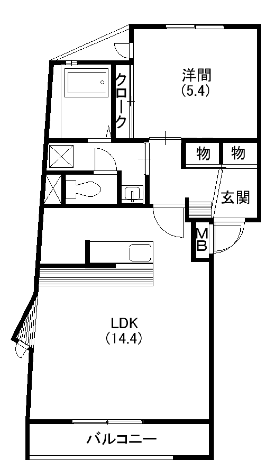 女子心くすぐるの間取り図