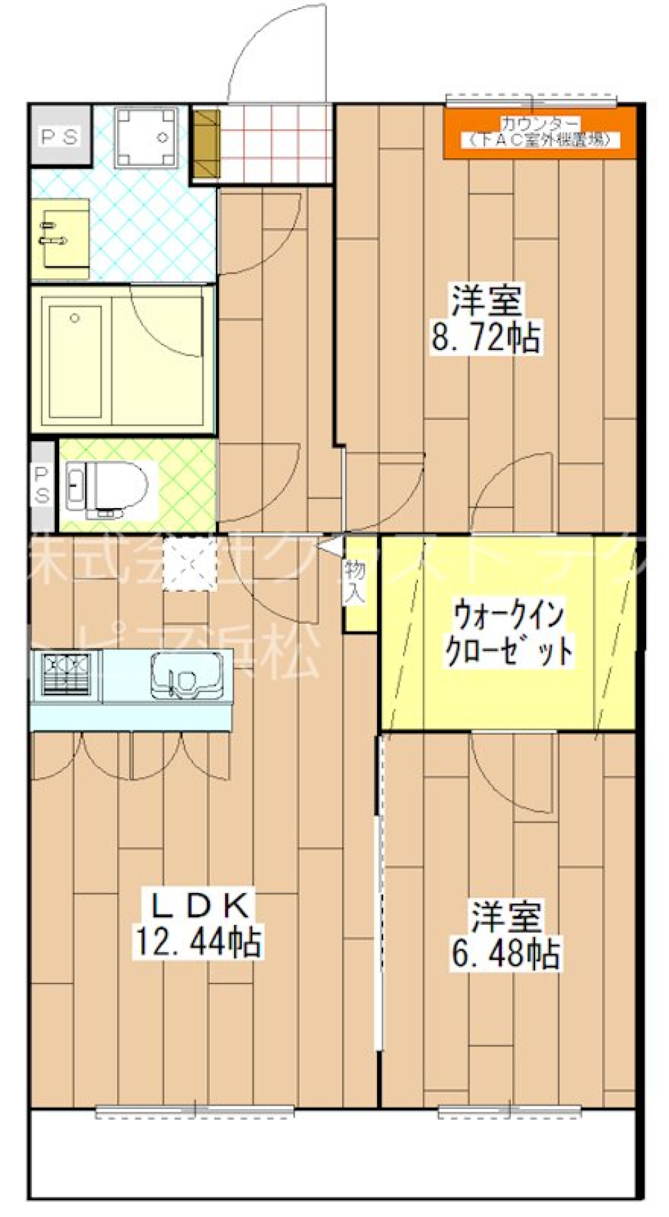 キッチン時間、もっと好きに！の間取り図