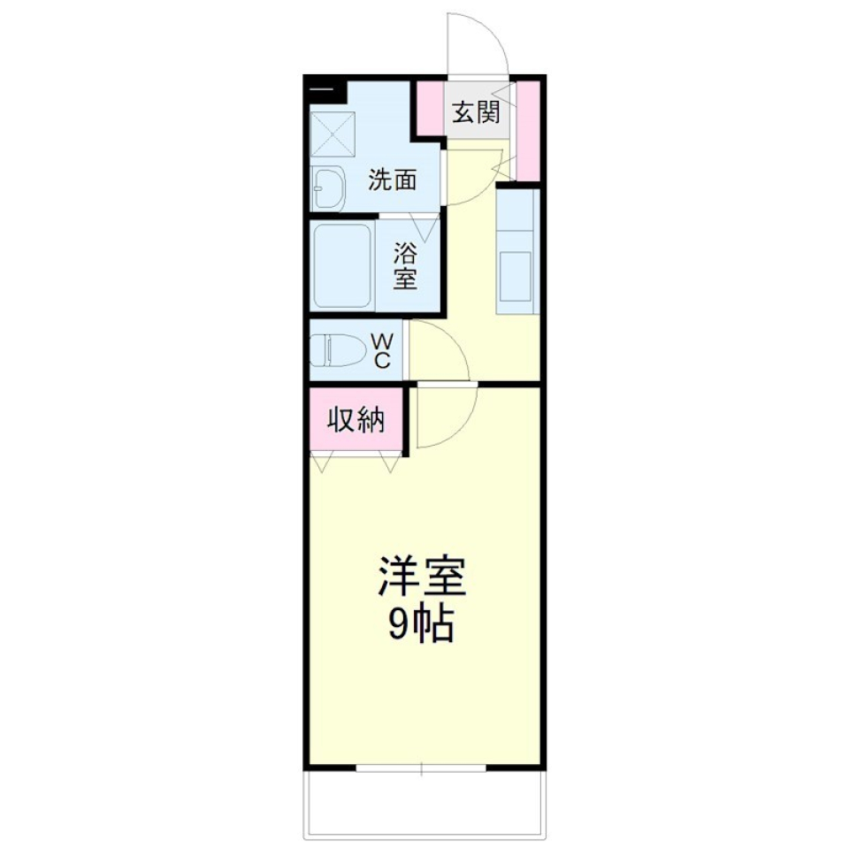 はじめての部屋、見つけた。の間取り図