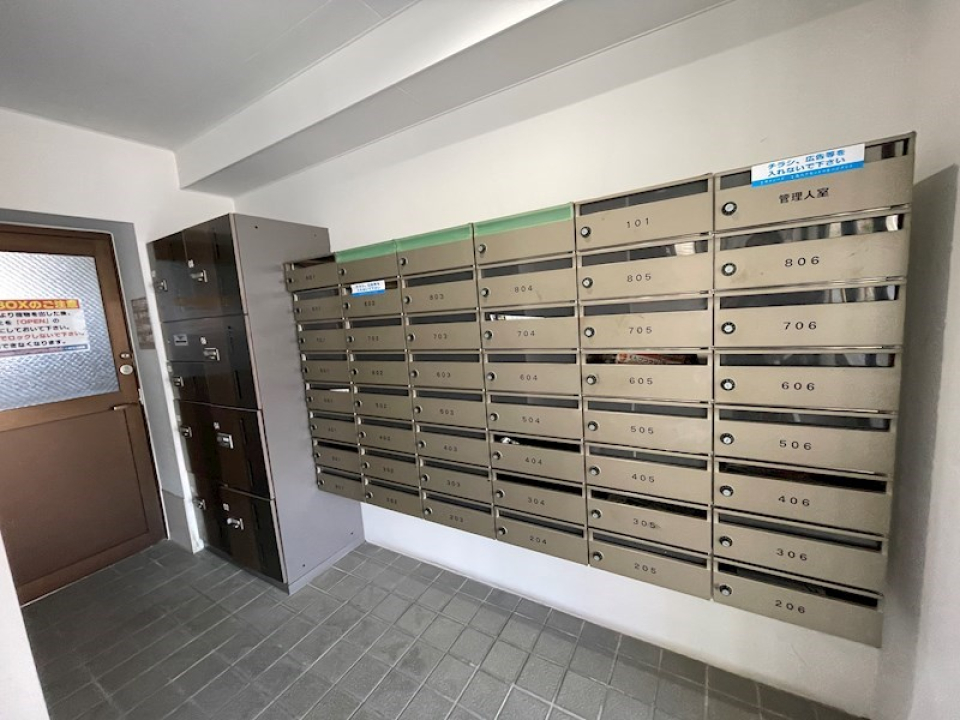 宅配ボックス付きで留守でも大丈夫！