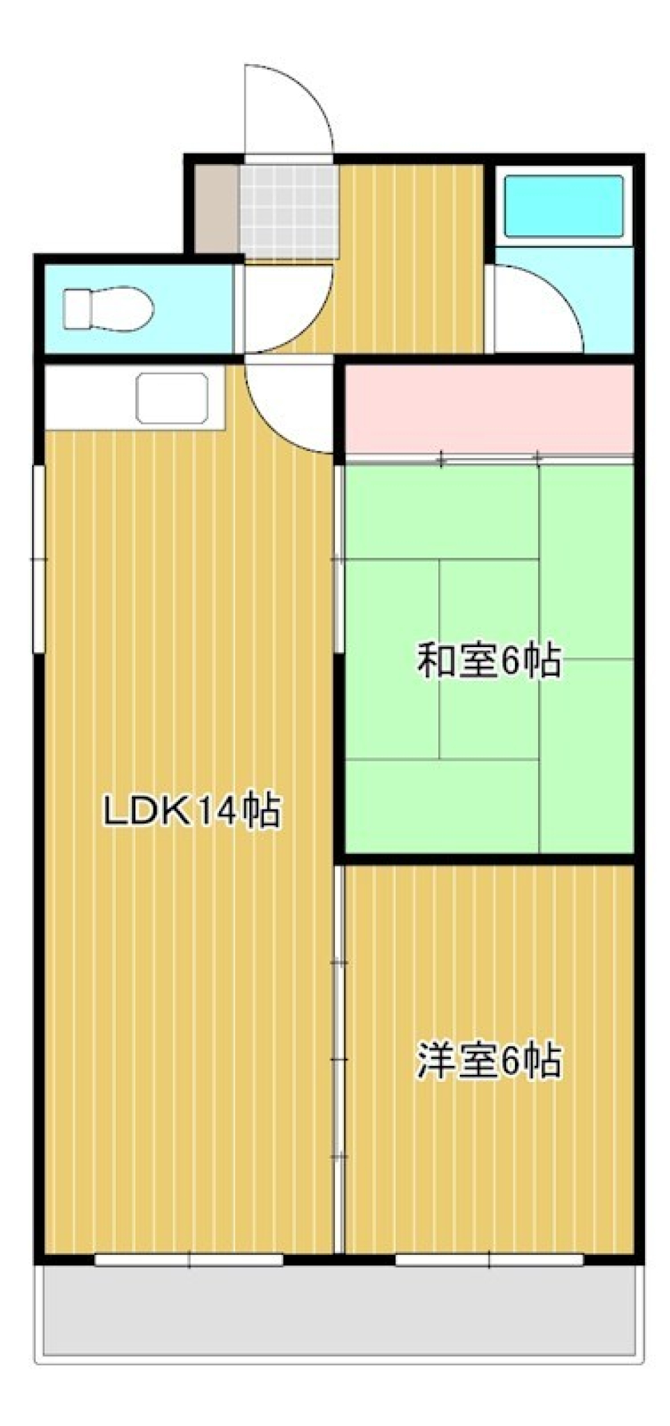 ふわっと白く、ほっこり畳。の間取り図