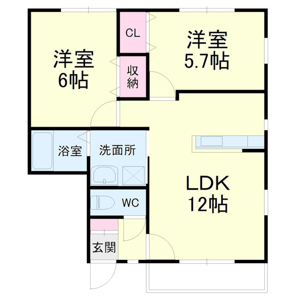 ペットととことこの間取り図