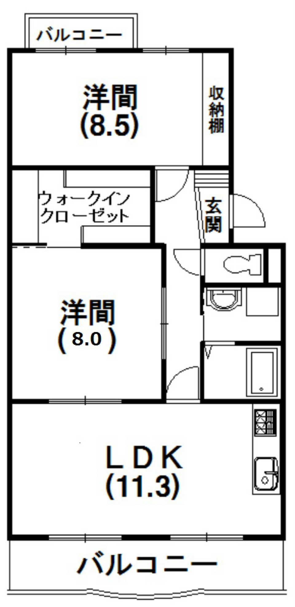 四季の移り変わりの間取り図