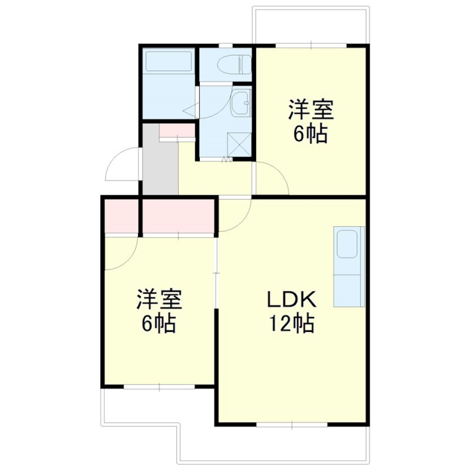光のランウェイの間取り図