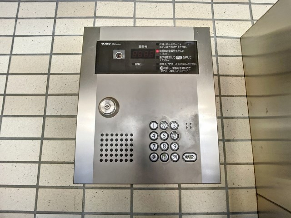 オートロック付きでセキュリティ対策ばっちり！