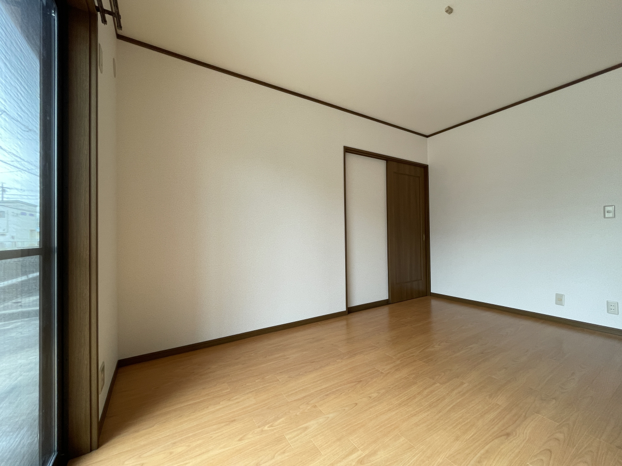 全室7.2帖。どこを誰の部屋にしても喧嘩にならない公平な広さ