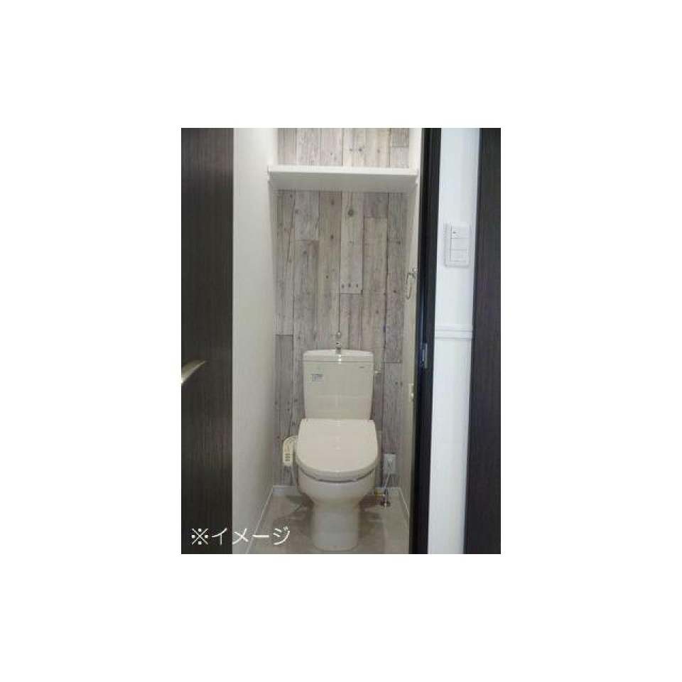 トイレは2階です。