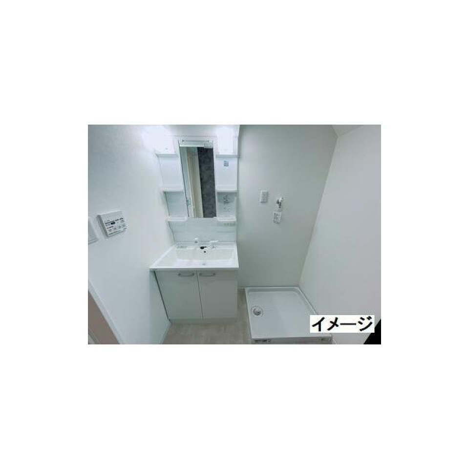 洗面所は1階です。