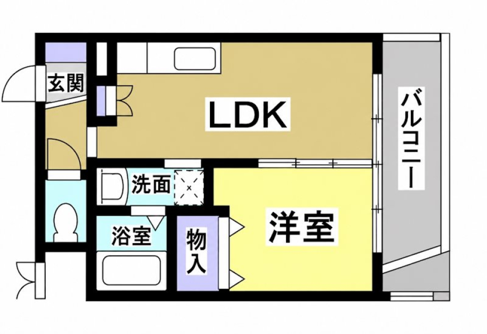 一杯やってかーえろ！の間取り図