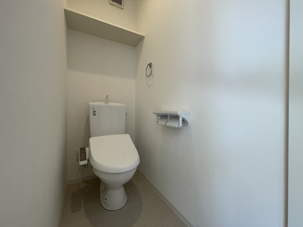 トイレは1階にあります
