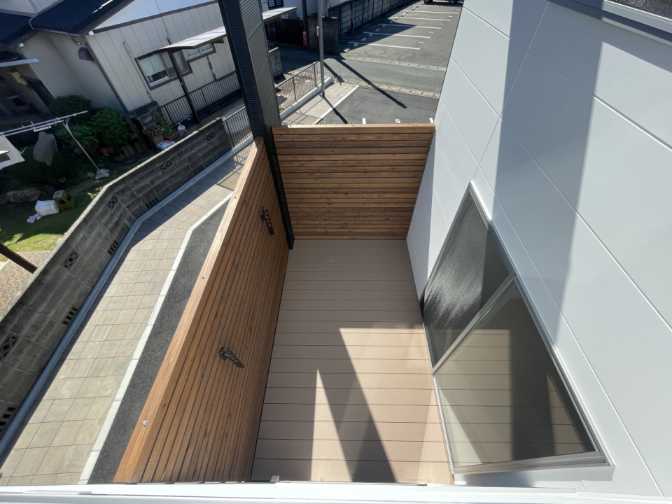 上から見るとこんな感じ。広々設計です◎