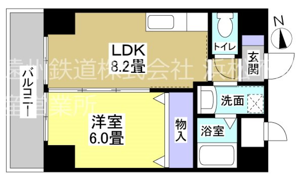 スリルを求めての間取り図