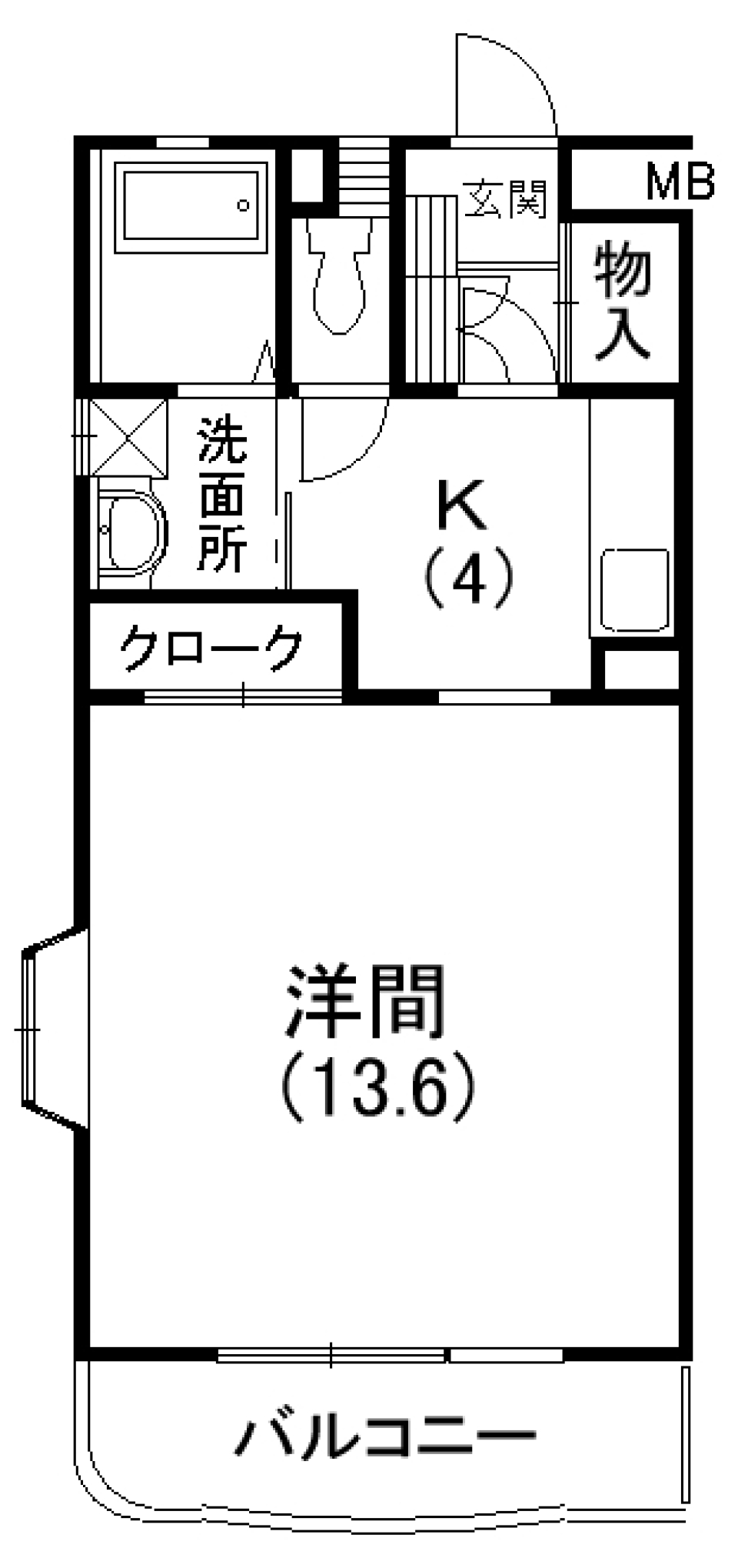 これがリバーサイドだ！！の間取り図