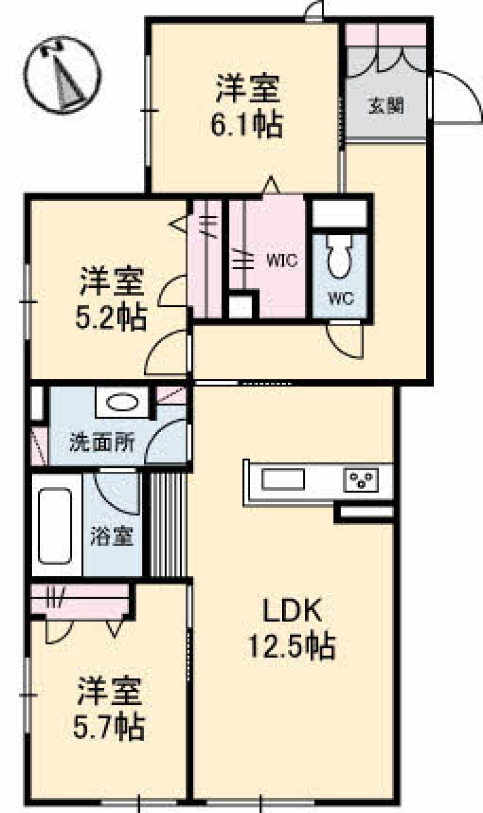 太陽光発電のあるおうち＊の間取り図